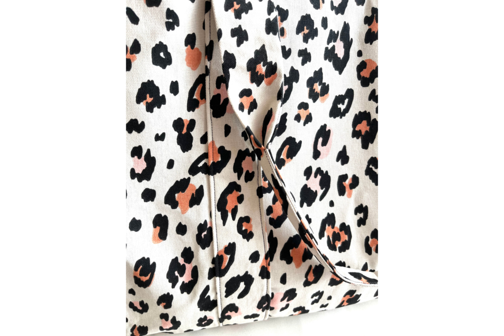 cheetah print tote bag